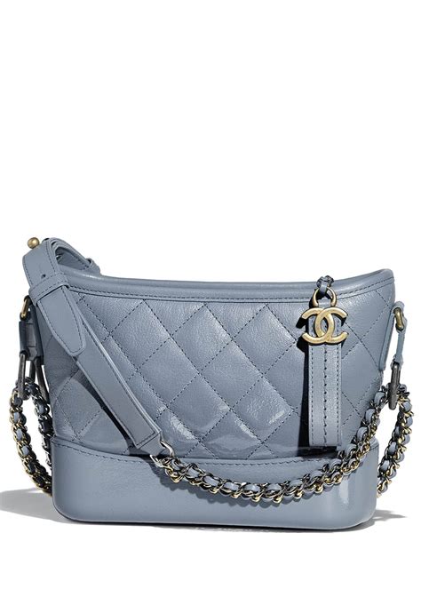 chanel gabrielle small hobo bag blue black|Chanel gabrielle bag price euro.